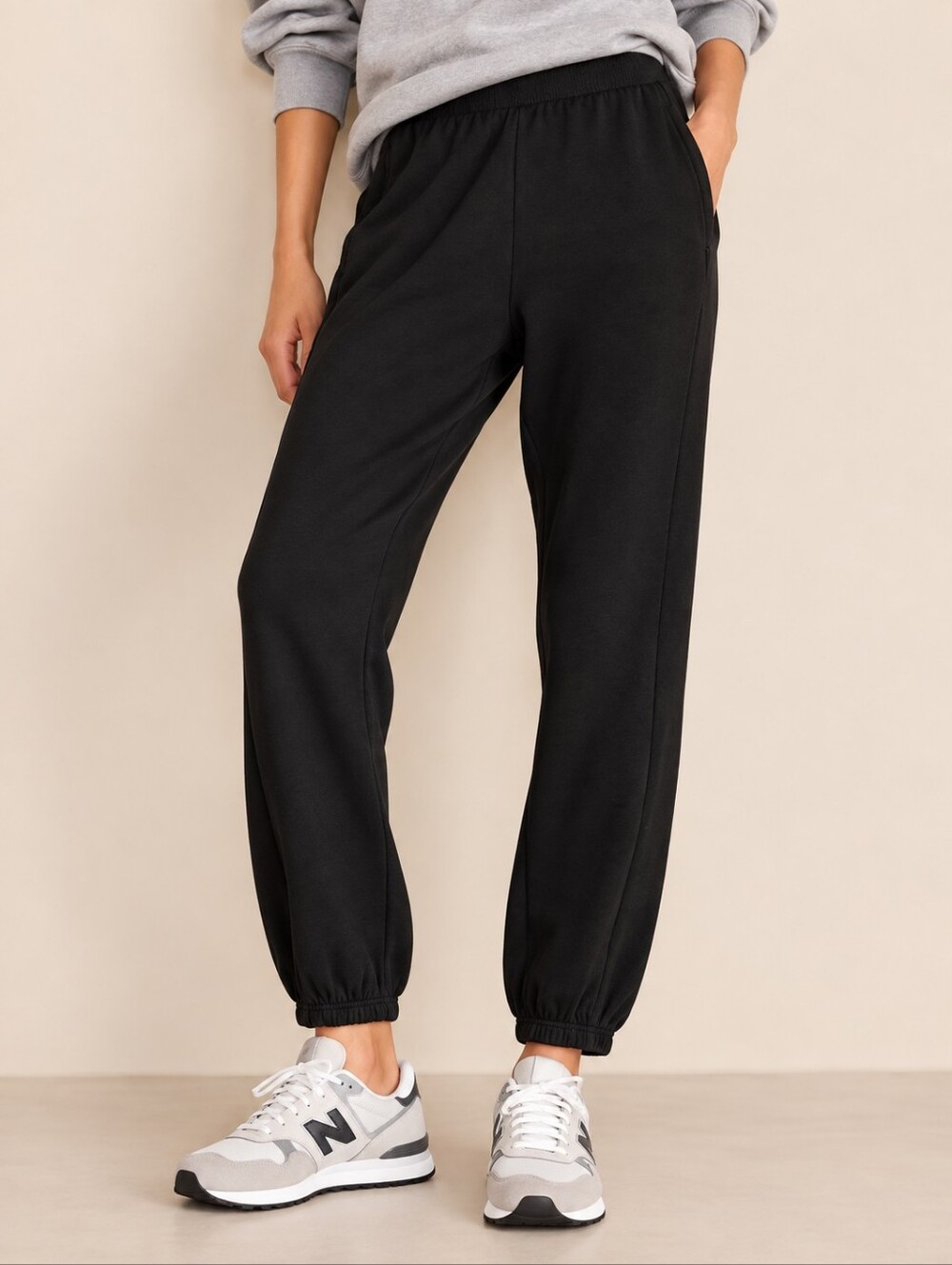 ❤️ NWOT! LOU & GREY SCUBASOFT HIGH RISE JOGGERS / JOGGER PANTS, XS